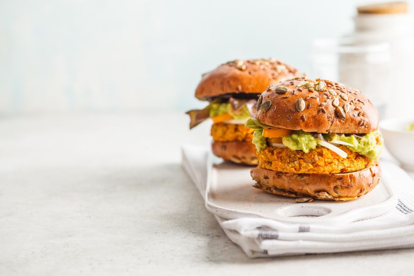 burger vegani: la ricetta