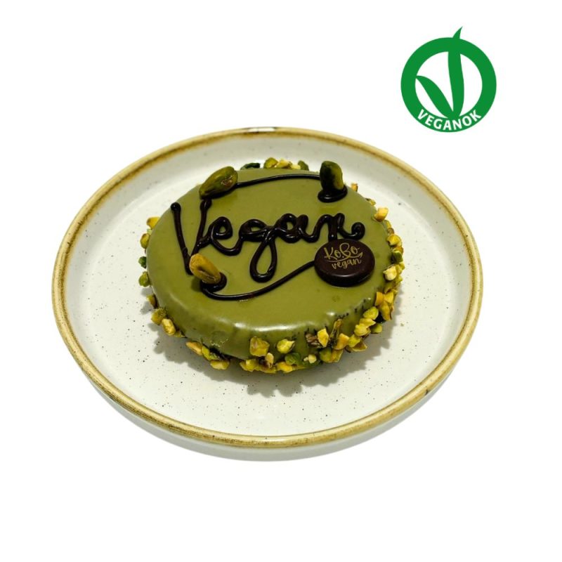 TORTA SACHER VEGANA AL PISTACCHIO